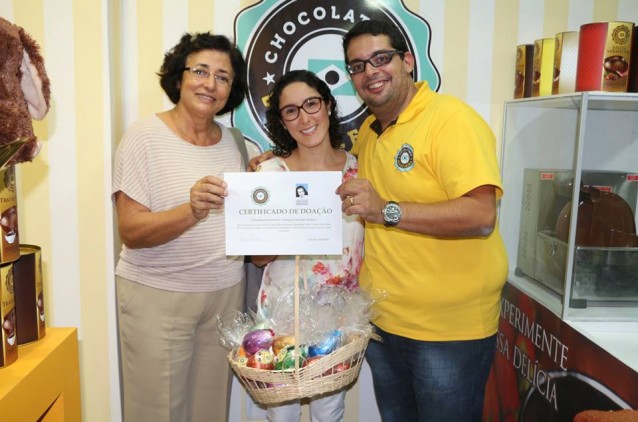 Núcleo da OSID recebe doação de Ovos de Páscoa