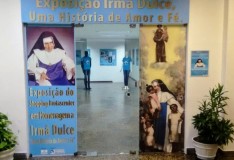 Exposição no Shopping Brotascenter homenageia Canonização de Irmã Dulce 