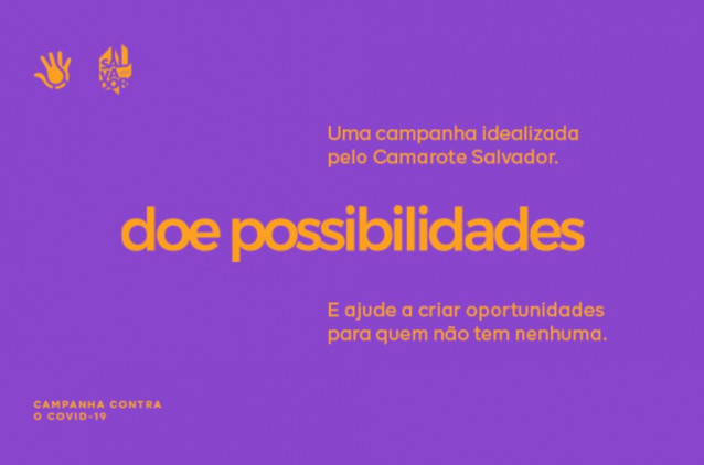 OSID será beneficiada com campanha do Camarote Salvador para enfrentamento do coronavírus